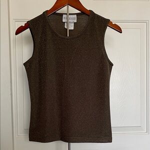 Baranda  green Sleeveless  Top